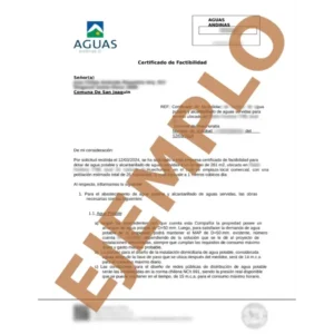 Certificado de Factibilidad